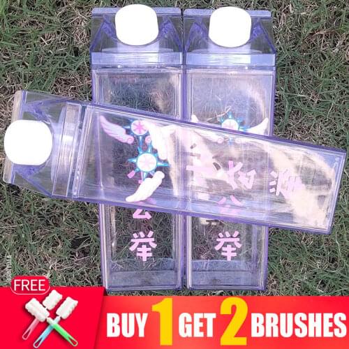 1000ml 500ml Portable Tritan Coffee Bottle Tea Milk Water Bottle Leak-proof Plastic Coffee Bottles Children For Gifts Drinkware