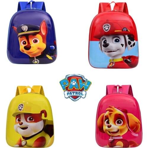 PAW Patrol Cartoon Childrens Schoolbag Cute Dog Chase Skye Boys and Girls Kindergarten Large Capacity Backpack High Quality
