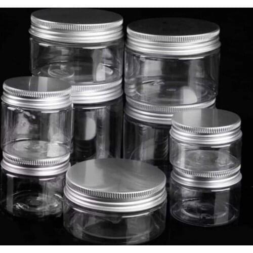 30/50/10/120ML Food Storage Container Kitchen Plastic Sealed Storage Box Coffee Bean Keep Fresh Food Canister With Lids