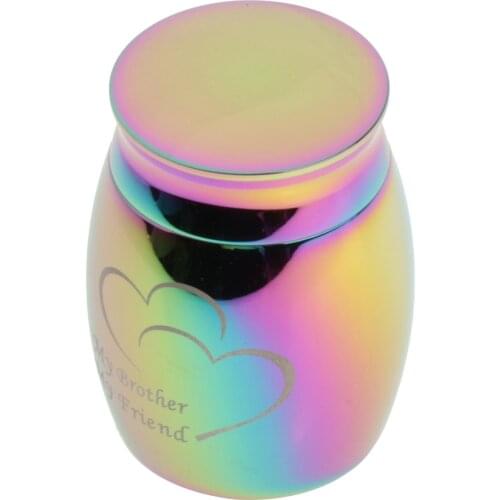 Memorial Cremation Urn for Human Ashes - Miniature Memorial Funeral Urns for Sharing Ashes