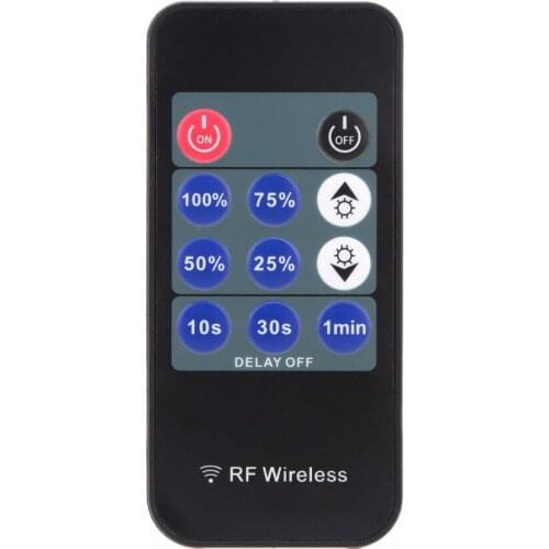 RF wireless DC12-24V wireless LED Dimmer for Single Color LED Strip LED Neon Enlarge Connection DIY Home Light