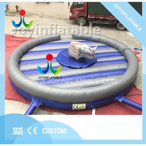 Outdoor sport games inflatable rodeo mechanical bull for family