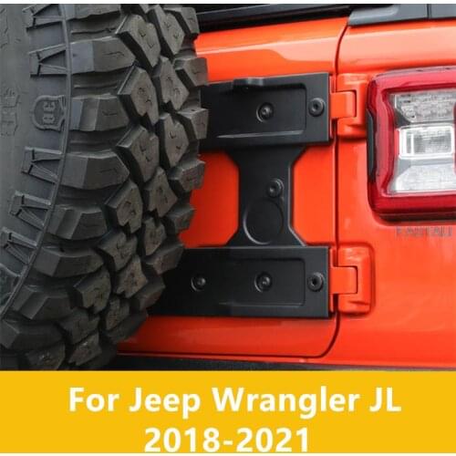 For Jeep Wrangler JL 2018-2021 Reinforced hinge modified tailgate hinge spare tire bracket high quality Free shipping
