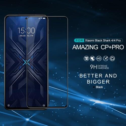 Screen Protector for Black shark 4 /4 Pro Tempered Glass Xiaomi Blackshark 4Pro Nillkin Anti-Explosion CP+ 2.5D Full Cover Glass