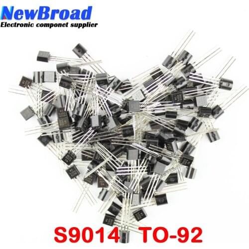 100PCS S9014 TO-92 9014 TO92 new triode transistor