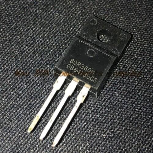 5PCS/LOT 60R360N TO-220F Field Effect N-Channel 11A 600V