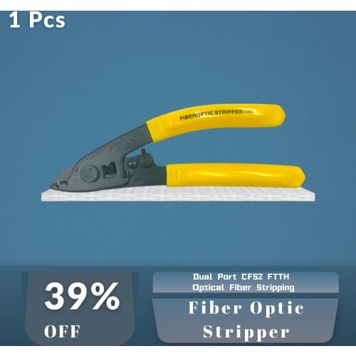 Dual Port Fiber Optic Stripper CFS2 FTTH Optical Fiber Stripping