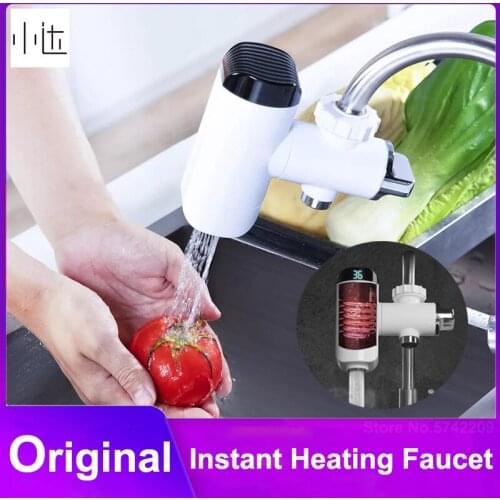 New Xiaoda Instant Heating Faucet Fast 3 Seconds Quick Heat LED Display 5-fold Protection Domestic Heating Cooling Faucet