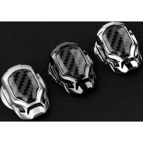 One Button Ignition Key Decorative Ring Cover Car engine start / stop button For BMW Benz And other models Accessories Sticker