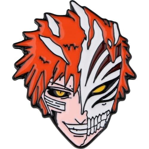 PF1224 Japanese Anime Manga Icons Cool Enamel Pin Badge Cartoons Collar Lapel Pin for Clothes backpacks Decoration Jewelry Gifts