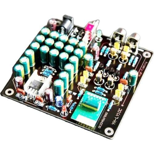 12V-24V Bluetooth Audio Receiver Board Class A buffer Preamp