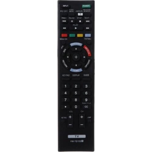 RM-YD103 Remote Control Replacement for Sony Smart TV KDL-60W630B RM-YD102 RM-YD087 KDL-40W590B KDL-40W600B KDL-48W590B