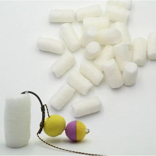 110-120PCS Carp Fishing PVA Mesh Net Soluble Water PVA Narrow Mesh Tube Net Carp Fishing Feeder Lures Refill