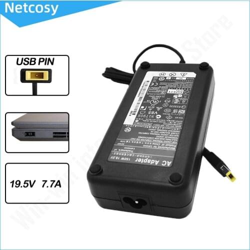 19.5V 7.7A 150W USB PIN Laptop AC Adapter Power Charger For Lenovo IdeaCentre A540 A740 A8150 Y7000 FSP150-RAB A7200 S4040
