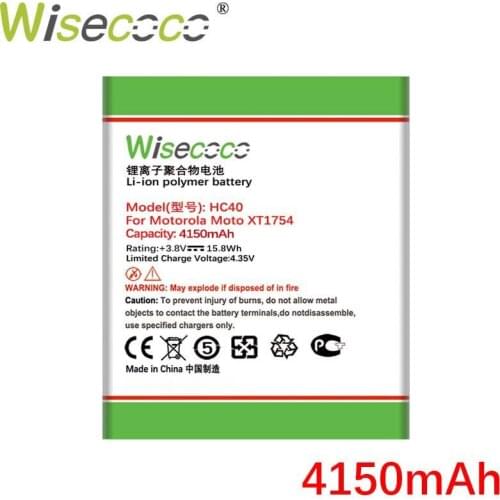 Wisecoco Motorola Moto M Batteries