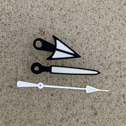 Replacement Watch Hands Green Luminous Three-pin Pointers Kit spare parts For NH35 NH36 Watch Movement Repair Accessories