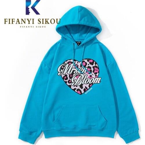 Autumn Casual Sweatshirt Women Fashion Print Hoodies Pocket Long Sleeve Loose Pullover Female High Quality Hooded Sweatshirts