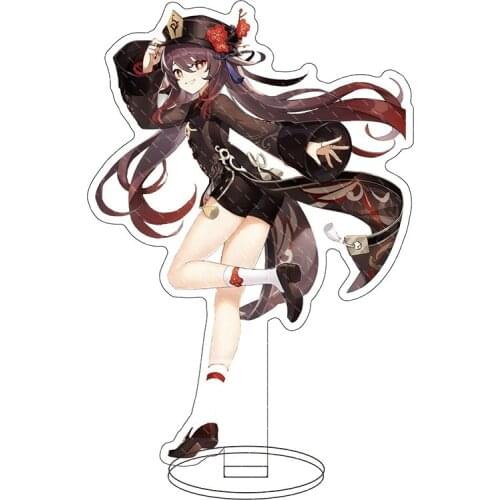 2021 New Genshin Impact Gan Yu ZHONGLI Walnut Animation Peripheral Exquisite Standing Card Two-dimensional Figure
