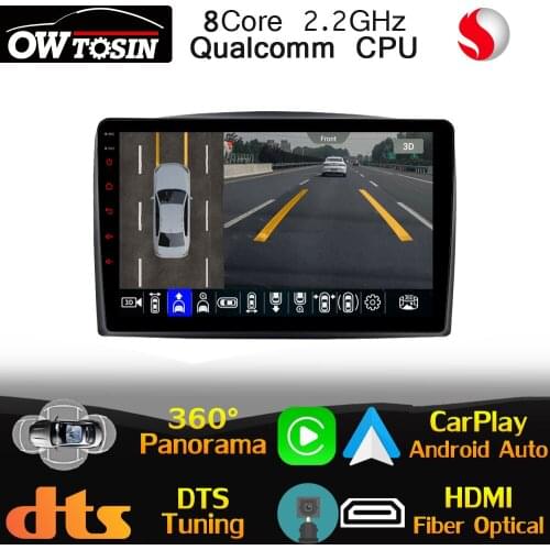 Qualcomm CPU Android Car Media For Mercedes Benz Vito Viano W639 2010-2015 360 Camera Radio HIFI DSP Stereo WiFi GPS CarPlay DTS