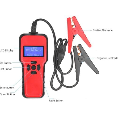 Automotive Battery Tester Battery Analyzer for Light Truck Cars Heavy Duty