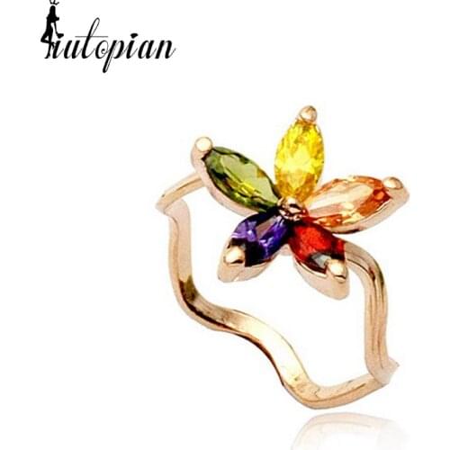 Italina Rigant Elegant Rings for Women/fashion jewelry/High Quality Zircon Ring With Austrian Crystal Stellux Zirconia #RG96572