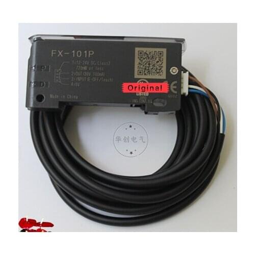 FX-101P-CC2 Standard-Type Digital Fiber Optic Amplifier - PNP - 2m Cable Included New & Original