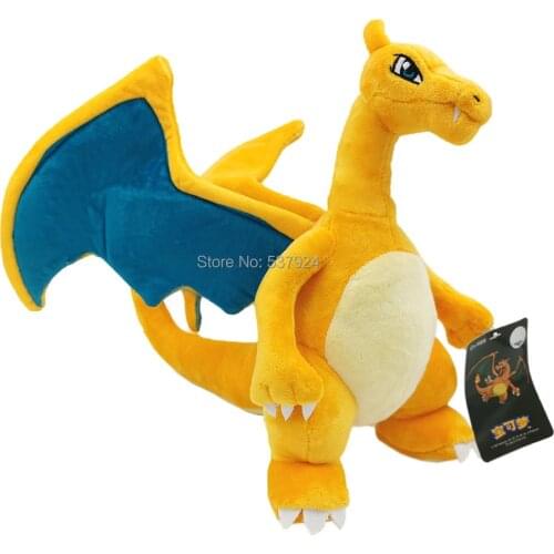 New 5PCS Genuine Charizard 10” 26CM Plush Doll