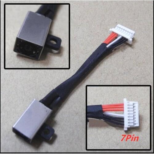 New Laptop DC Power Jack Cable Charging Port Wire Cord Connector For Dell Inspiron 5482 7773 7778 7779