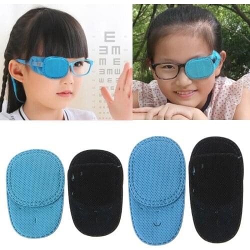 Amblyopia Eye Patches 6pcs For kids/ child Glasses Kids Strabismus Lazy Eye Training Patches Hypo-allergenic cloth eye patch