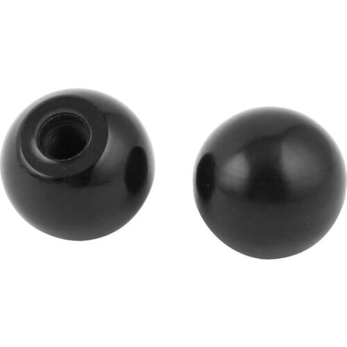 2 Pieces 32Mm High 35Mm Dmr M10 Threaded Plastic Ball Knob Ball Handle
