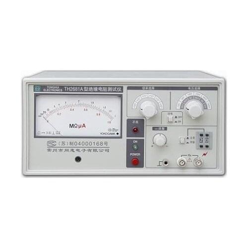 Tonghui TH2681A Analog indication Insulation Resistance Tester 105-1013 ohm
