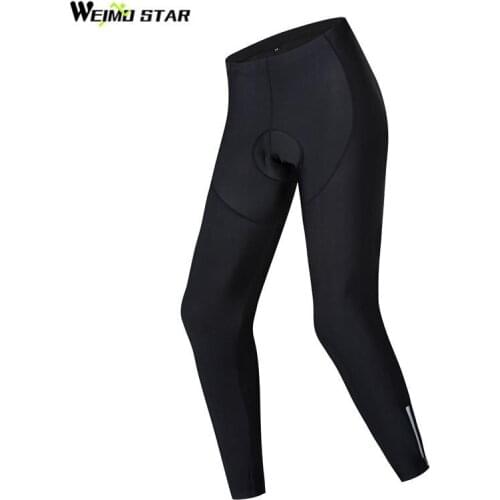 Weimostar Spring Autumn Cycling Pants 5D Gel Padded MTB Tight Riding Bike Pants Reflective Road Downhill Bicycle Trousers Ropa