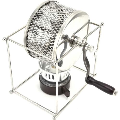 Coffee Bean Roaster Stainless Steel Coffee Bean Roasting Machine Temperature‑Controllable Heat‑resistant for Roasting for