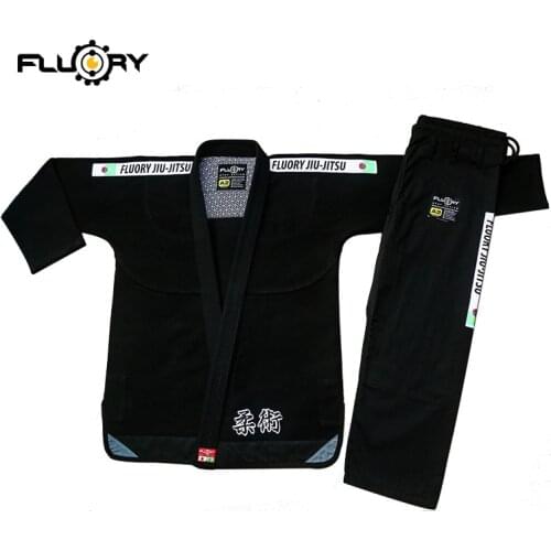 2018 new design fluory BJJ kimonos competing Brazilian Jiu Jitsu Gi 350gsm pearl weave bjj gis