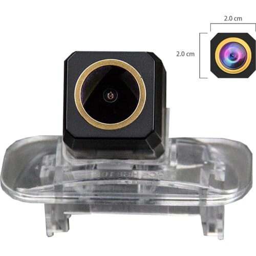 Misayaee Golden HD Car Rear View Reverse Camera Plate Light for Mercedes Benz B Class MB W245 B200 B180 B170 160