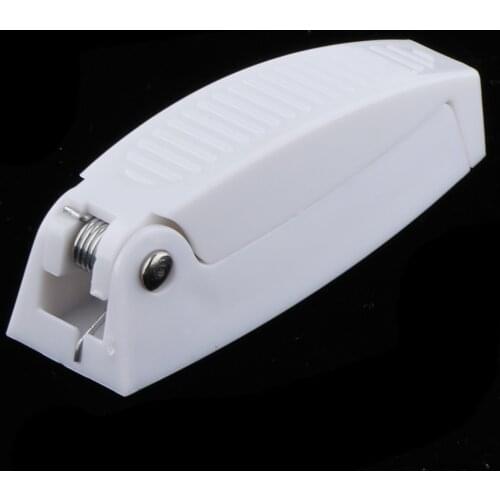 White RV Plastic Baggage Door Catch Holder Motorhome Camper Trailer Travel Latch