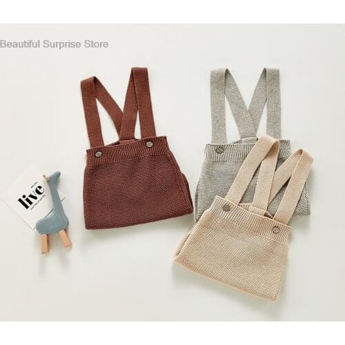 Kids Baby Boys Sling Strap Romper Summer Newborn Baby Girls Sleeveless Knitted Rompers One-pieces Suspender Jumpsuits Outfits