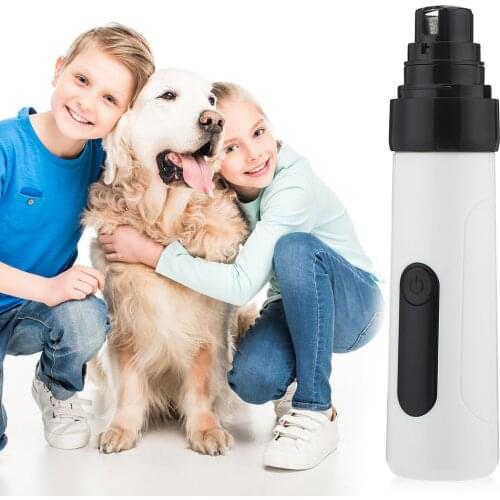Electric Pet Nail Drill Grinder For Dog Cat USB Charging Rechargeable Pet Nail Clippers Dog Cat Paws Nail Grooming Trimmer Tools
