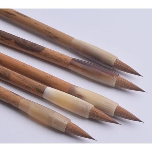 Liao Wei Wolf Hao Xiang Xiang Xiang Fei Zhu small line regular script writing brush