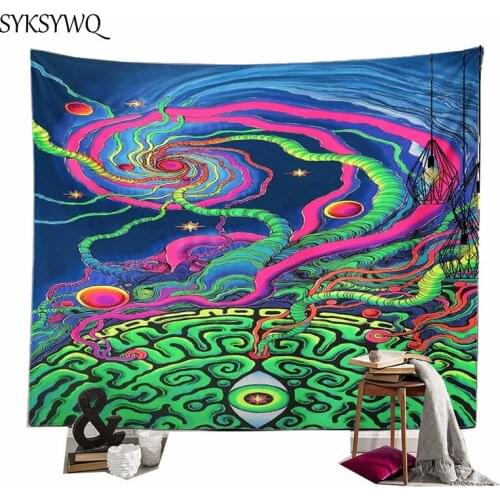 Witchcraft tapestry bohemian decor wall hanging carpet wandkleed new arrival tapiz mandala wall blanket