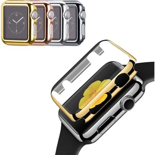 LAOKE Full Screen Protector Cover for Apple Watch Series 2 Ultra-Thin PC Case Frame Shell for iWatch Band 42mm 38mm