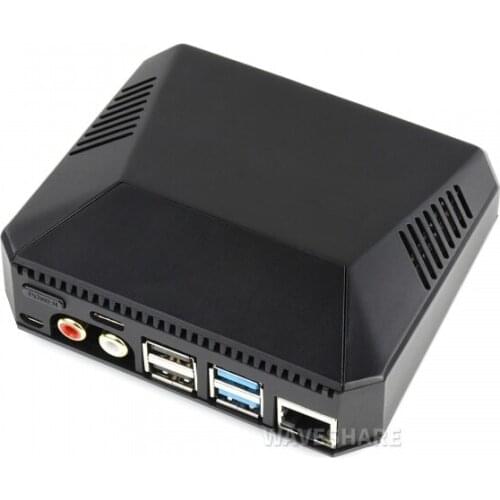 Nanosound One: Aluminum Case for Raspberry Pi 4, with built-in Hi-Fi DAC