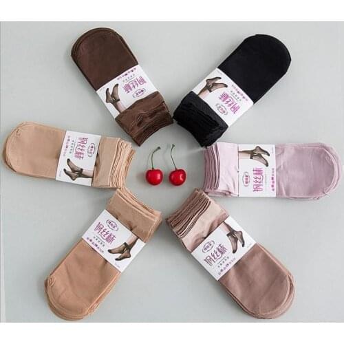 1Pairs Anti-hook Durable Ladies 15 DENIER Sheer Ankle Pop Socks UK ONE SIZE