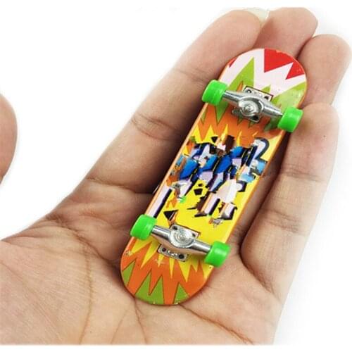 Innovative Alloy Stand FingerBoard Skateboard Mini Finger Boards Skate Truck Finger Skateboard For Kid Toy