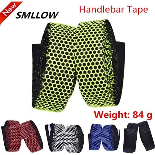 SMLLOW Cycling Handle Belt Bike Bicycle Cork Sport Handlebar Bandage Wrap Bent Bar EVA Tape+2 Bar Plug Bicycle Accessories