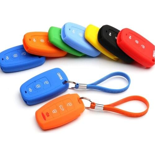 Silicone car key Case for great wall hover haval H9 key cover 1pc