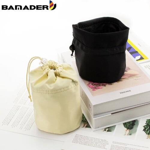 BAMADER Organizer Bag in Bag Bucket Bag Purse Travel Insert Liner Bag Storage Portable Nylon Drawstring Make Up Cosmetic Bags