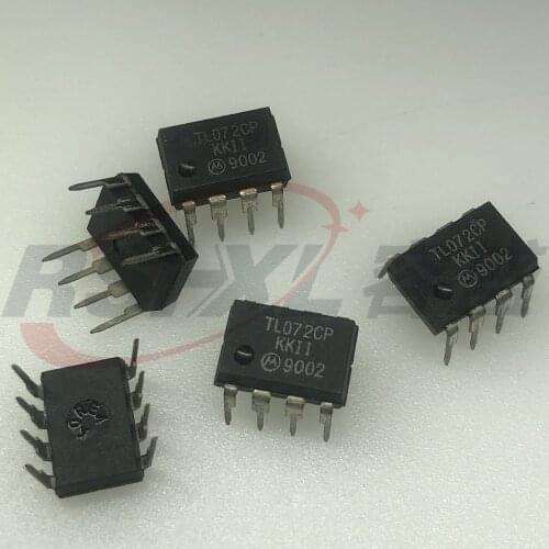 TL072CP TL072 DIP-8 New and Original 10pcs/lot