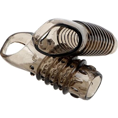 New Penis Extender Sleeve Condoms Reusable Cock Ring Penis Enlargement Enhancer Dick Sex Toys For Men Intimate Goods Sex toys