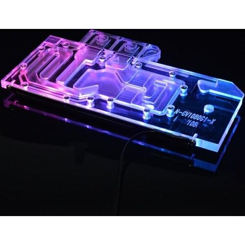 Syscooling Graphics card Water cooling block for GIGABYTE GTX 1070 G1 Gaming 8G